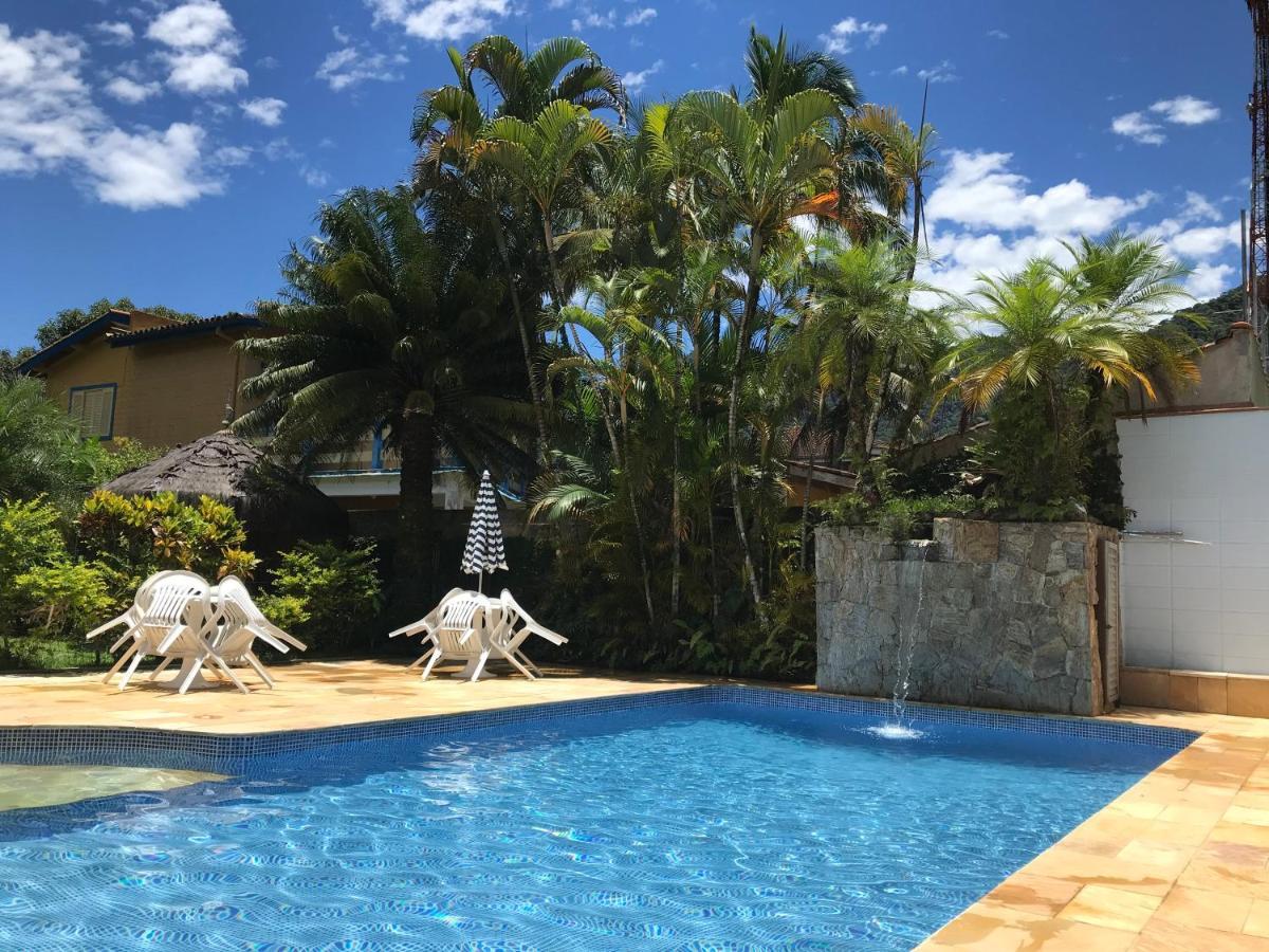 Apartamento estilo Chalé com piscina Ubatuba Extérieur photo